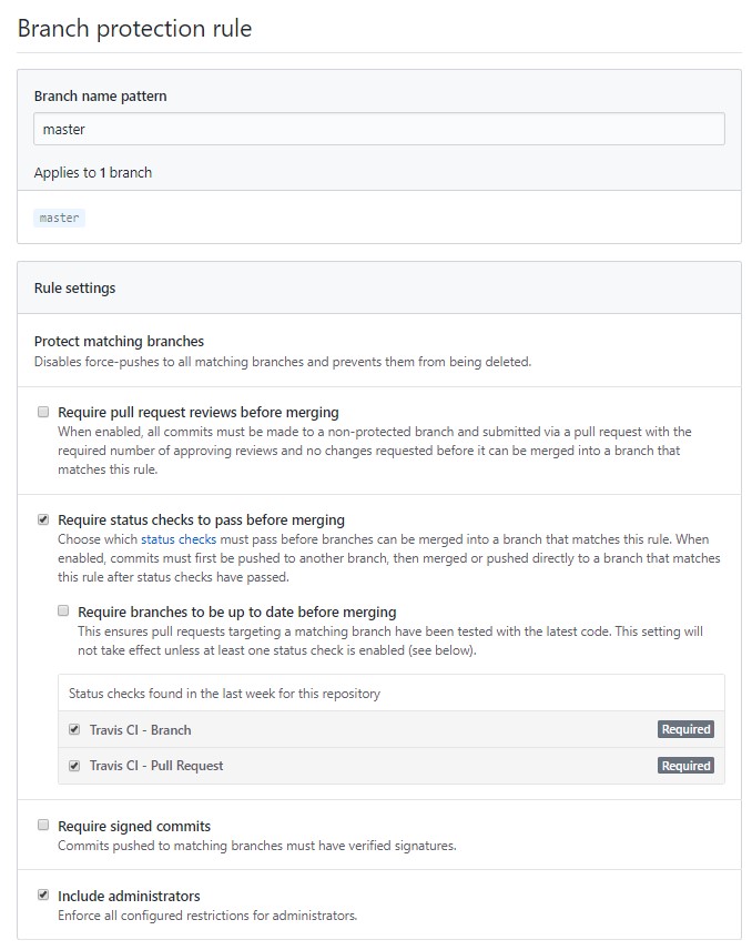 GitHub Branch Protection Img #1